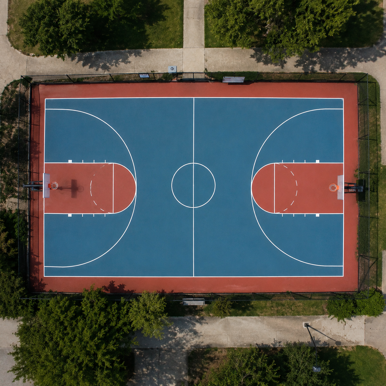 Aperçu du défi « Terrain de basket »